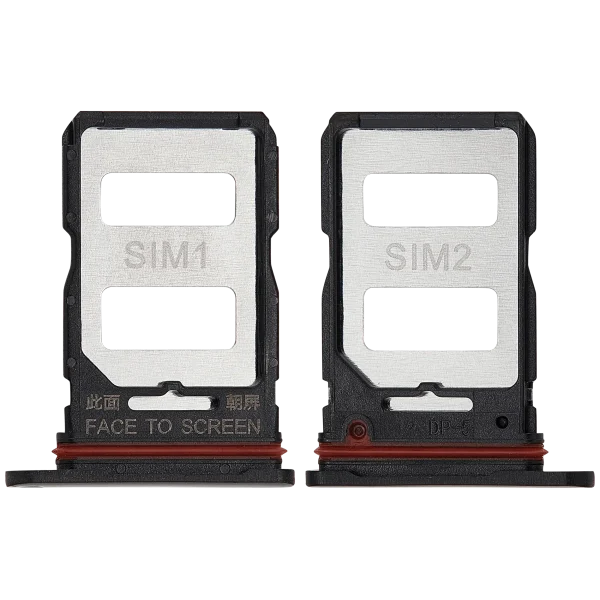 Xiaomi 12T Pro İle Uyumlu Sim Kart Tepsisi (Siyah)