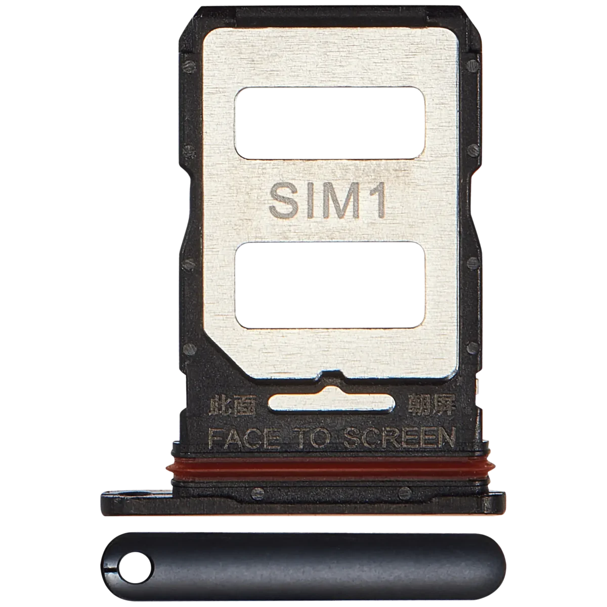 Xiaomi 12T Pro Uyumlu Sim Kart Tepsisi (Siyah) - Görsel 2