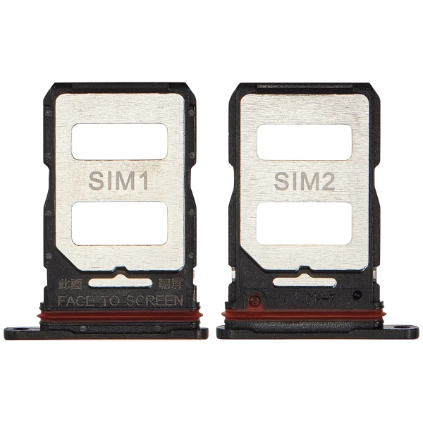 Xiaomi 12T Pro Uyumlu Sim Kart Tepsisi (Siyah)