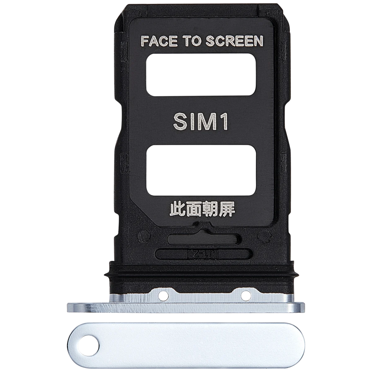 Xiaomi 13 İle Uyumlu Sim Kart Tepsisi (Siyah) - Görsel 2