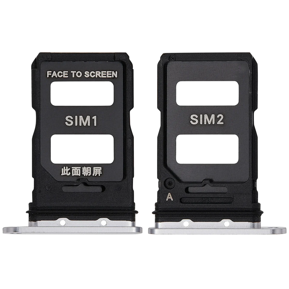 Xiaomi 13 Pro İle Uyumlu Sim Kart Tepsisi (Seramik Beyaz)