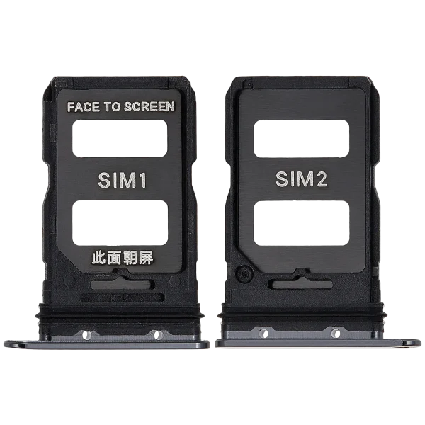 Xiaomi 14 İle Uyumlu Sim Kart Tepsisi (Siyah)