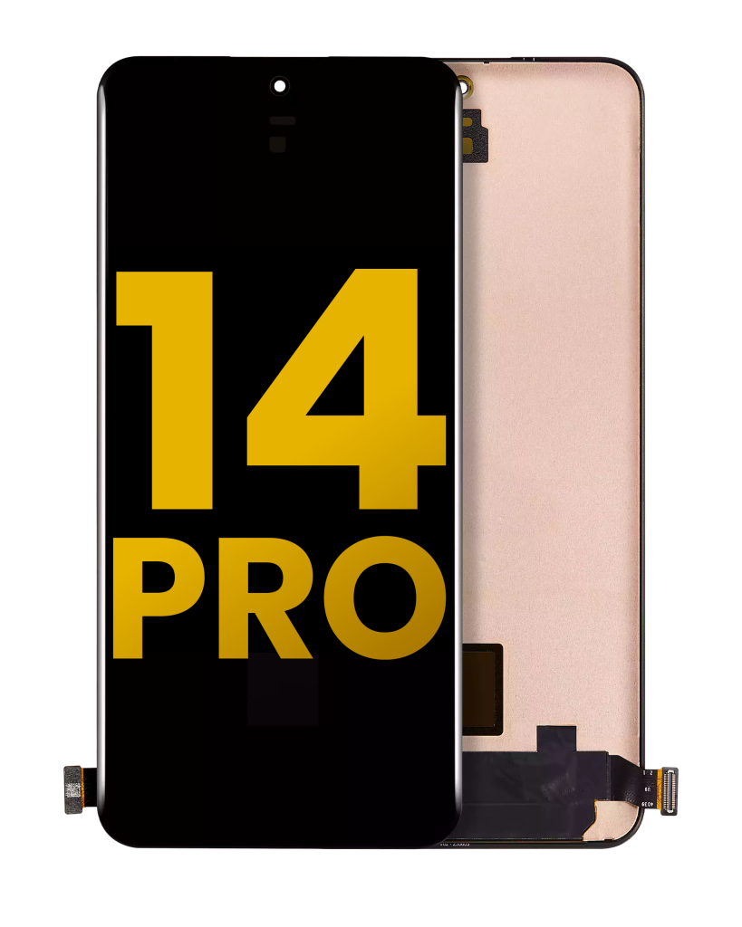 Xiaomi 14 Pro İle Uyumlu Ekran Dokunmatik Çerçevesiz Orijinal Amoled Ekran (Tüm Renkler Uyumlu)