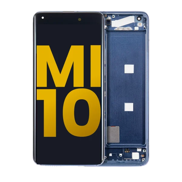 Xiaomi Mi 10 5G İle Uyumlu Ekran Dokunmatik Çerçeveli   (Amoled Ekran - Alacakaranlık Grisi)