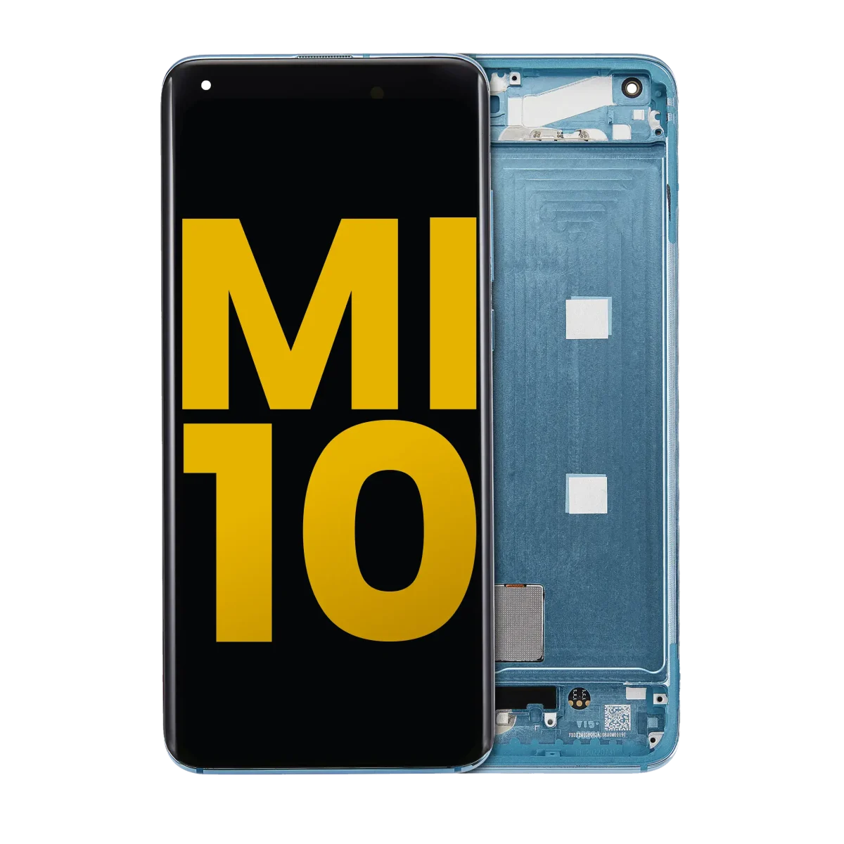 Xiaomi Mi 10 5G İle Uyumlu Ekran Dokunmatik Çerçeveli   (Amoled Ekran - Mercan Yeşili)