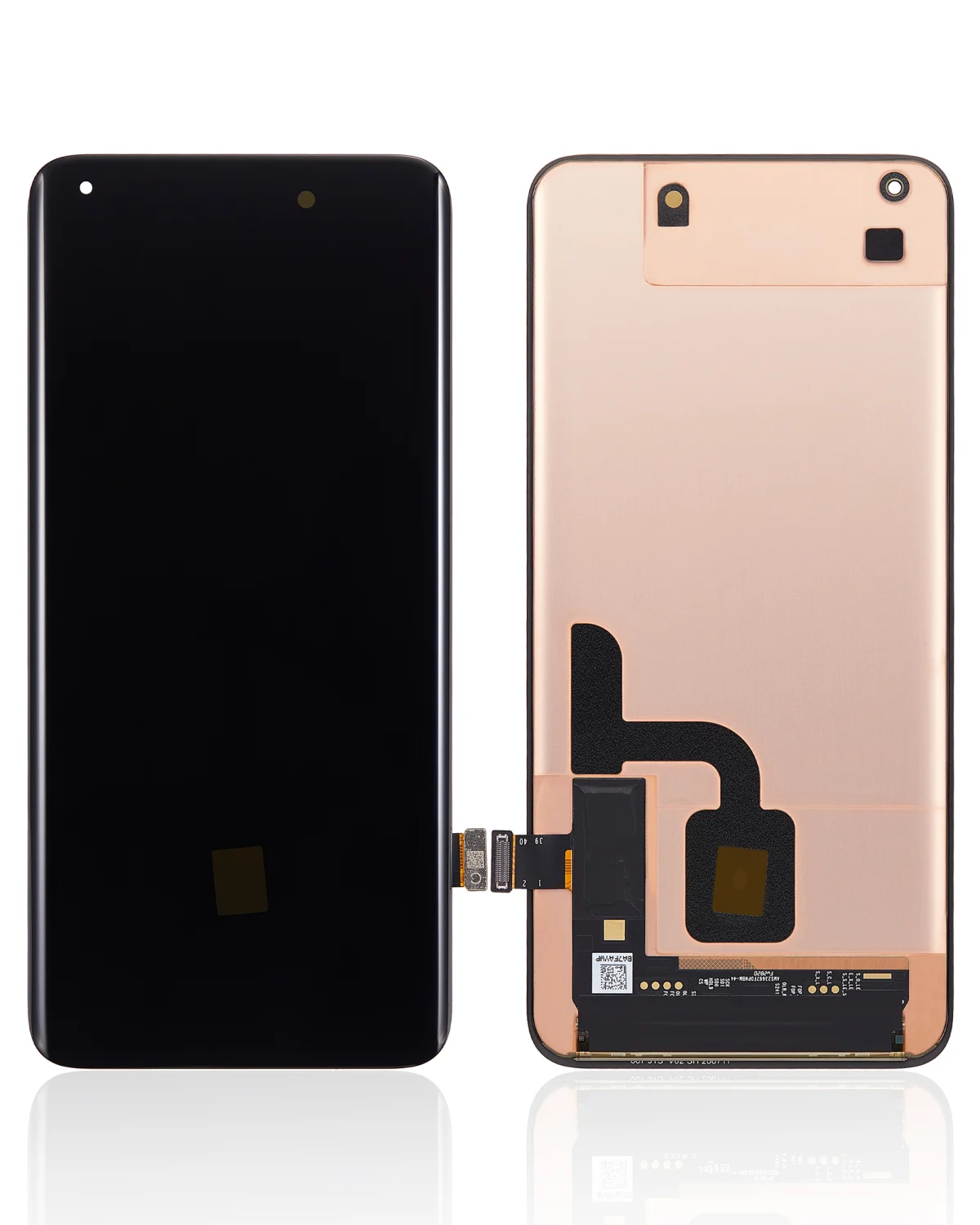 Xiaomi Mi 10 5G İle Uyumlu Ekran Dokunmatik Çerçevesiz   (Amoled Ekran - Tüm Renkler Uyumlu)