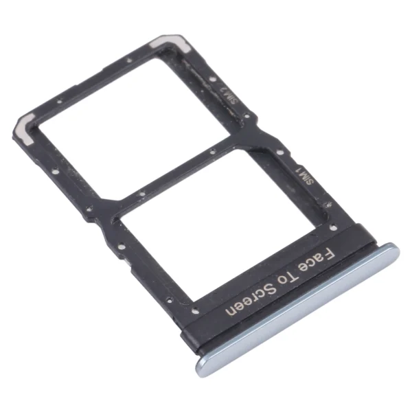 Xiaomi Mi 10 İle Uyumlu Çift Sim Kart Tepsisi (Alacakaranlık Grisi)