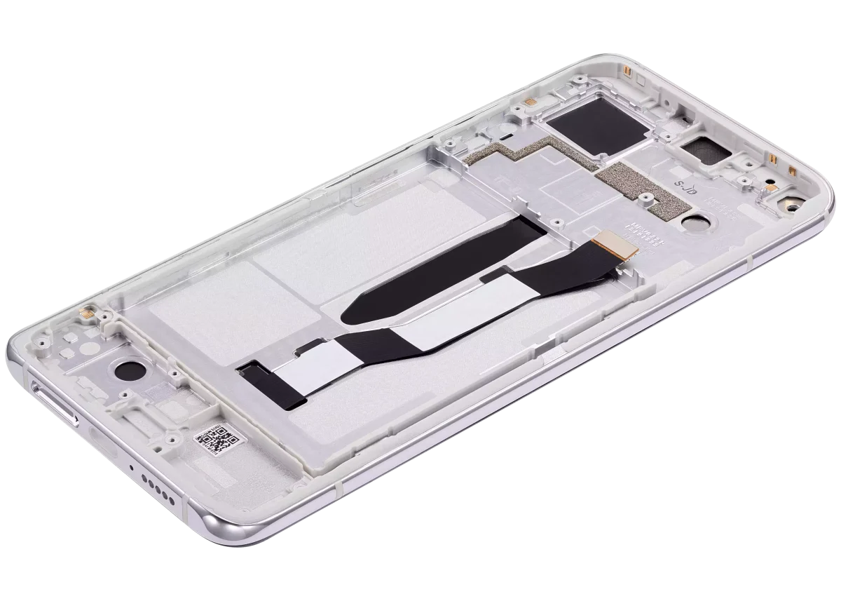 Xiaomi Mi 10 İle Uyumlu Ekran Dokunmatik Çerçeveli (Orijinal - Beyaz) - Görsel 5