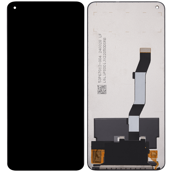 Xiaomi Mi 10 İle Uyumlu Ekran Dokunmatik Çerçevesiz (Orijinal - Siyah)