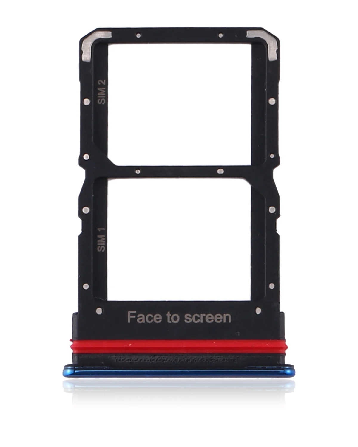Xiaomi Mi 10 Lite 5G İle Uyumlu Çift Sim Kart Tepsisi (Aurora Blue) - Görsel 3