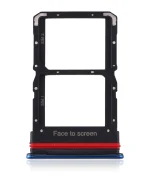 Xiaomi Mi 10 Lite 5G İle Uyumlu Çift Sim Kart Tepsisi (Aurora Blue) - Görsel 3