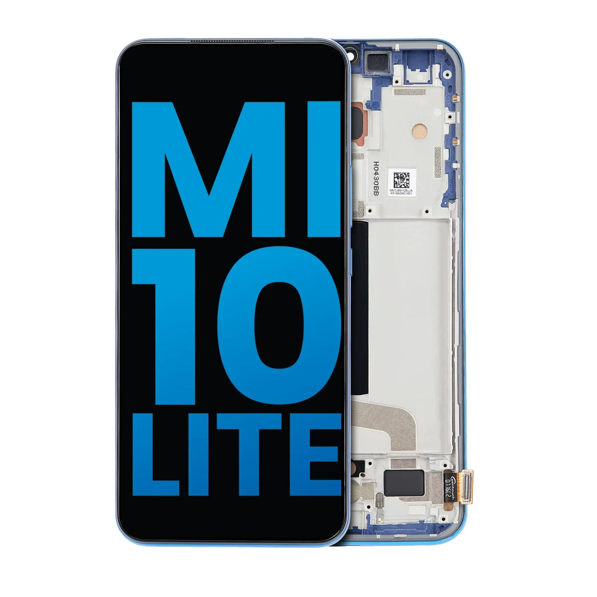 Xiaomi Mi 10 Lite 5G İle Uyumlu Ekran Dokunmatik Çerçeveli (A Kalite - Aurora Blue) - Görsel 2