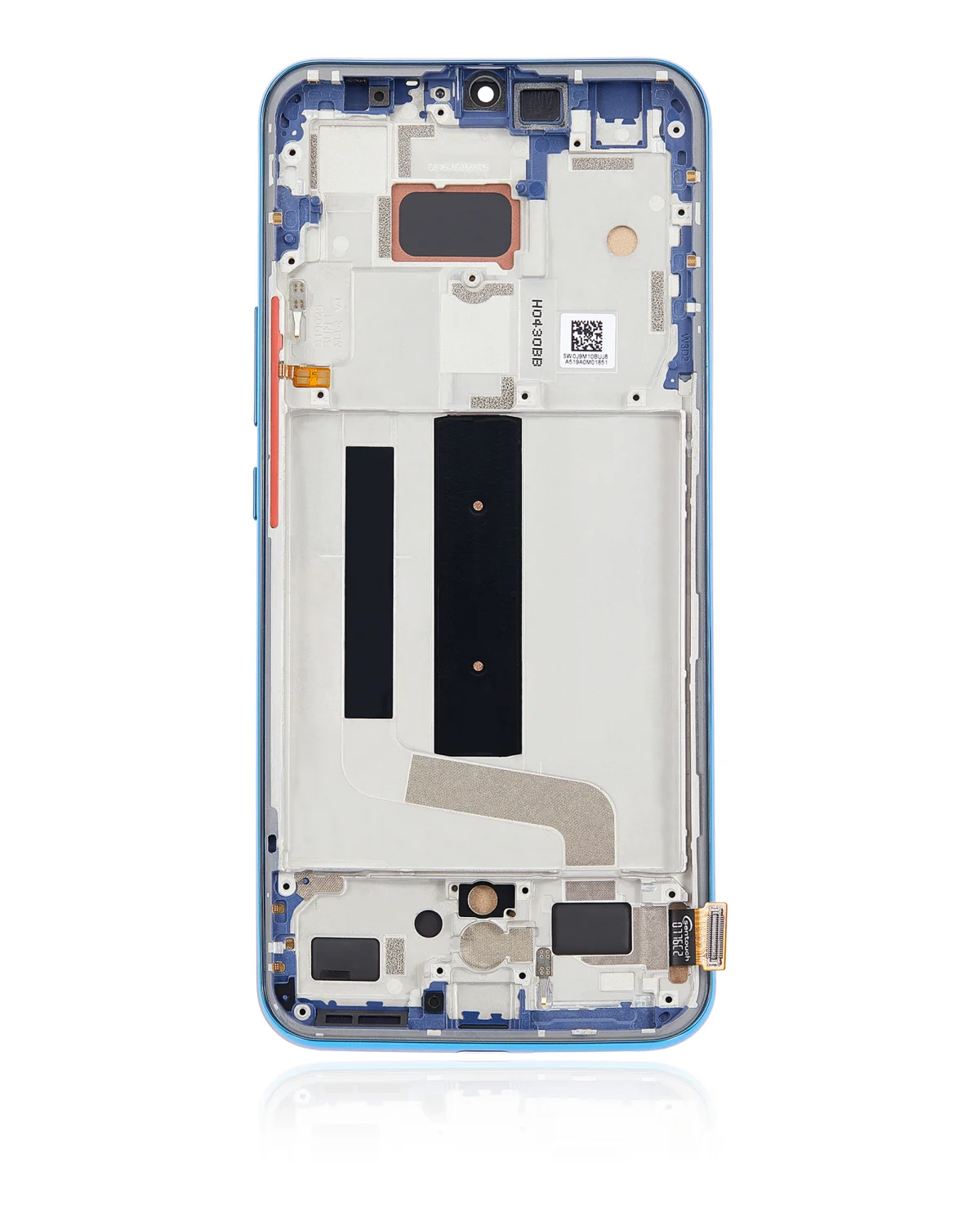 Xiaomi Mi 10 Lite 5G İle Uyumlu Ekran Dokunmatik Çerçeveli (A Kalite - Aurora Blue) - Görsel 4