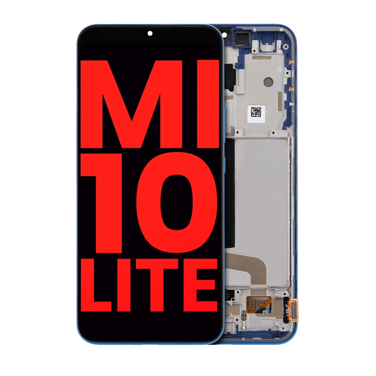 Xiaomi Mi 10 Lite 5G İle Uyumlu Ekran Dokunmatik Çerçeveli (Aftermarket Plus - Aurora Blue) - Görsel 2