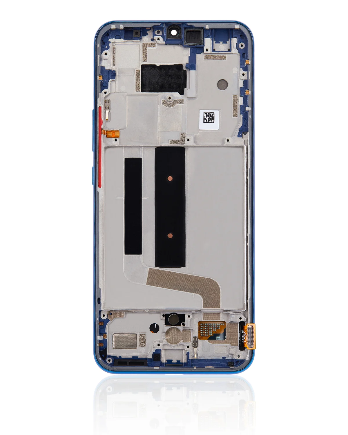 Xiaomi Mi 10 Lite 5G İle Uyumlu Ekran Dokunmatik Çerçeveli (Aftermarket Plus - Aurora Blue) - Görsel 4