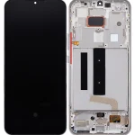 Xiaomi Mi 10 Lite 5G İle Uyumlu Ekran Dokunmatik Çerçeveli (Aftermarket Plus - Dream White)