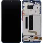 Xiaomi Mi 10 Lite 5G İle Uyumlu Ekran Dokunmatik Çerçeveli (Amoled Ekran - Aurora Blue)