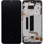 Xiaomi Mi 10 Lite 5G İle Uyumlu Ekran Dokunmatik Çerçeveli (Amoled Ekran - Kozmik Gri)