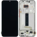 Xiaomi Mi 10 Lite 5G İle Uyumlu Ekran Dokunmatik Çerçeveli (Orijinal - Dream White)