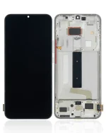 Xiaomi Mi 10 Lite 5G İle Uyumlu Ekran Dokunmatik Çerçeveli (Orijinal - Dream White)
