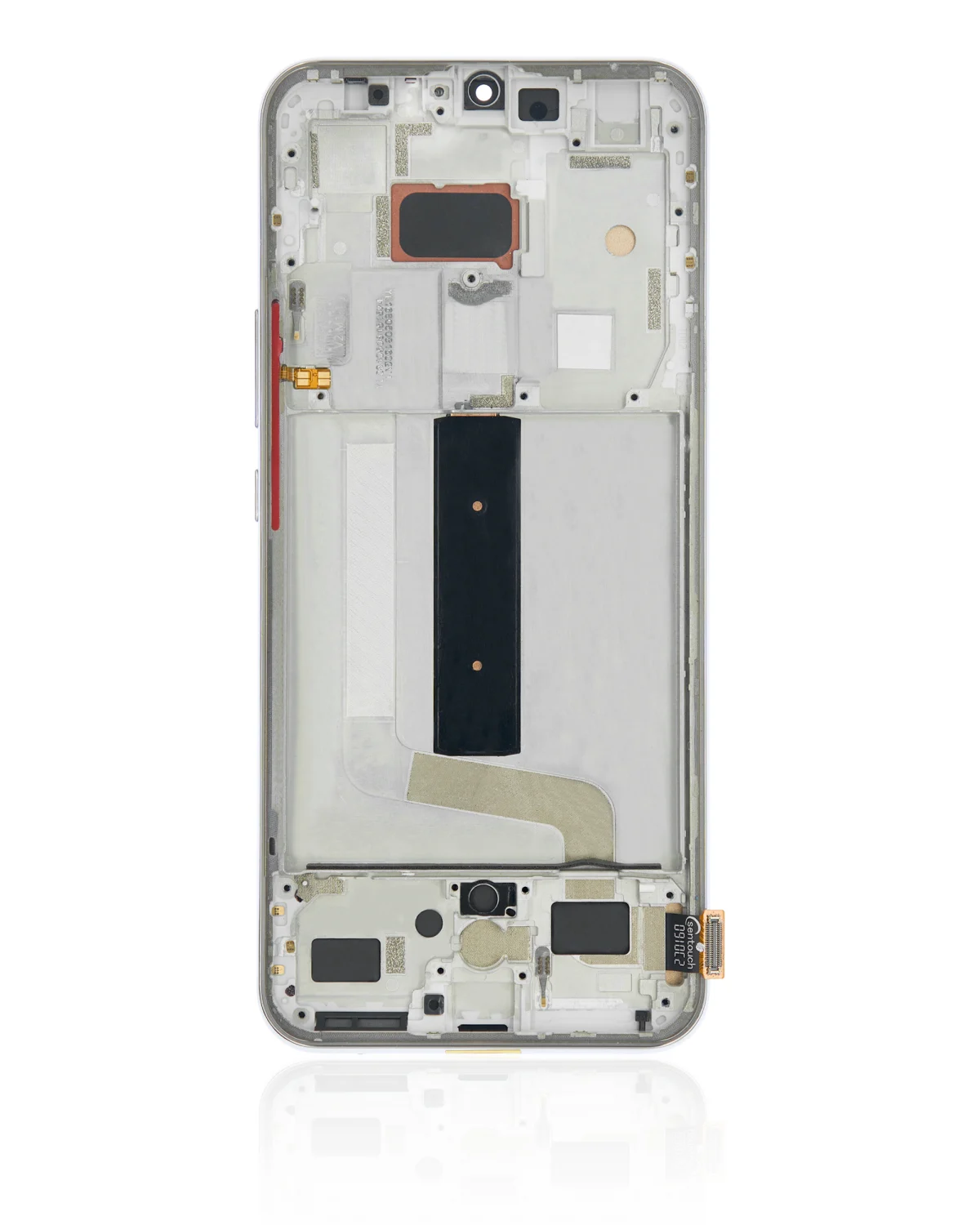 Xiaomi Mi 10 Lite 5G İle Uyumlu Ekran Dokunmatik Çerçeveli (Orijinal - Dream White) - Görsel 5