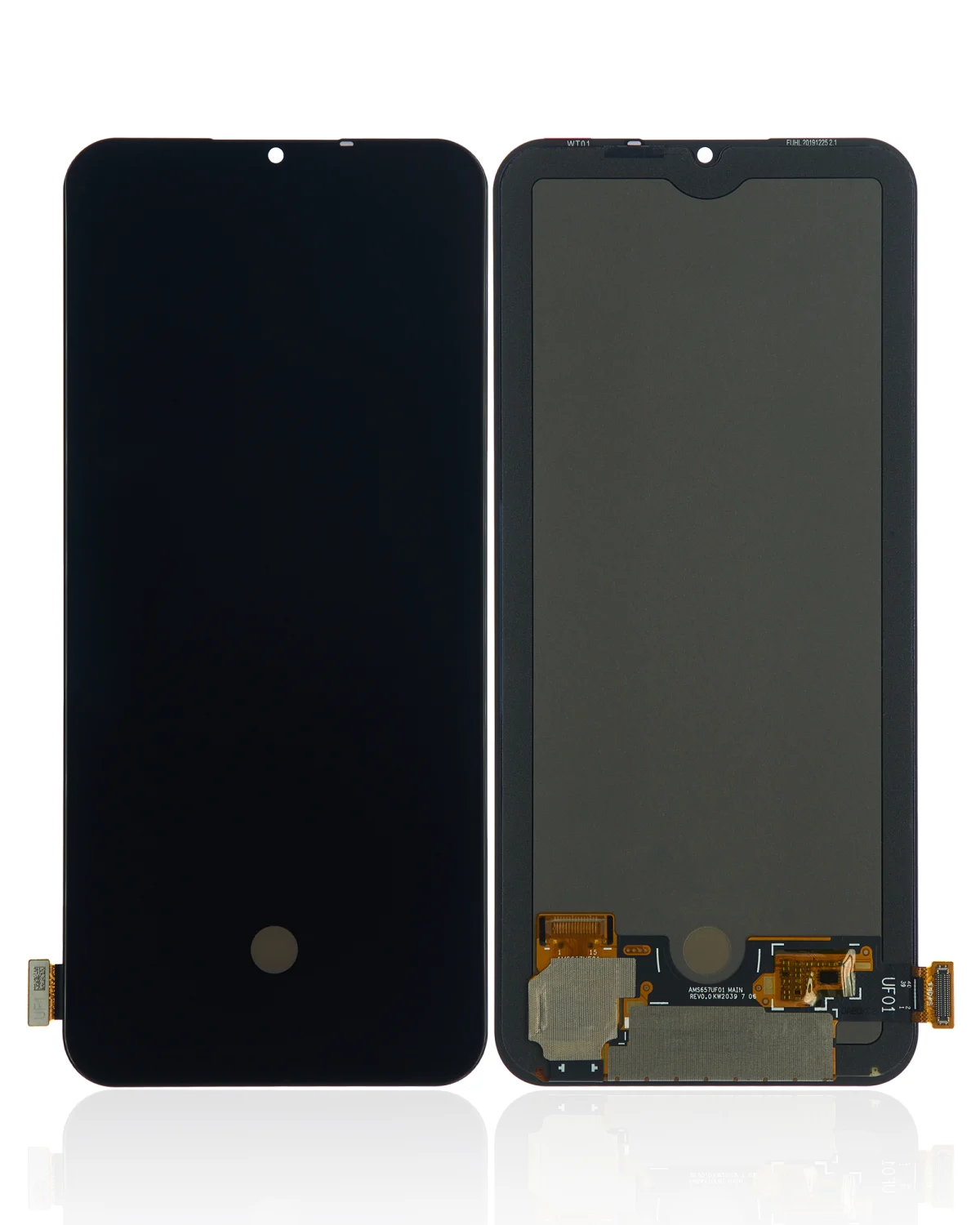 Xiaomi Mi 10 Lite 5G İle Uyumlu Ekran Dokunmatik Çerçevesiz   (Amoled Ekran - Tüm Renkler Uyumlu)