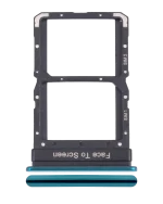 Xiaomi Mi 10 Pro İle Uyumlu Çift Sim Kart Tepsisi (Mercan Yeşili) - Görsel 4