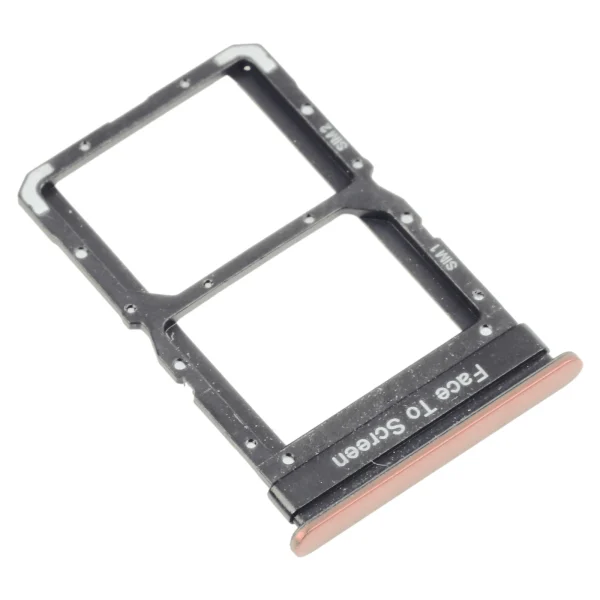 Xiaomi Mi 10 Pro İle Uyumlu Çift Sim Kart Tepsisi (Şeftali Altın)