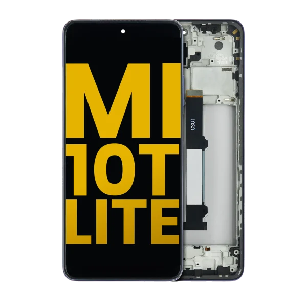 Xiaomi Mi 10T Lite 5G İle Uyumlu Ekran Dokunmatik Çerçeveli (Orijinal - Atlantik Mavisi)