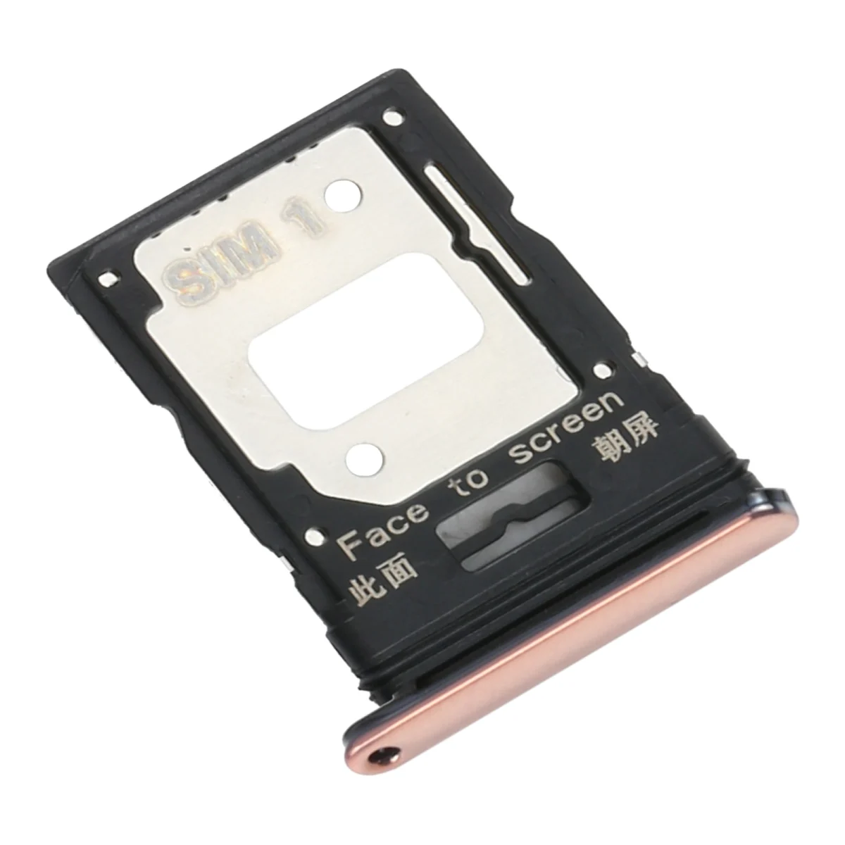 Xiaomi Mi 11 İle Uyumlu Çift Sim Kart Tepsisi (Şeftali Pembesi) - Görsel 2