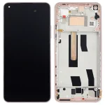 Xiaomi Mi 11 İle Uyumlu Ekran Dokunmatik Çerçeveli  (Aftermarket Plus - Şeftali Pembesi)