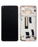 Xiaomi Mi 11 İle Uyumlu Ekran Dokunmatik Çerçeveli  (Aftermarket Plus - Şeftali Pembesi)