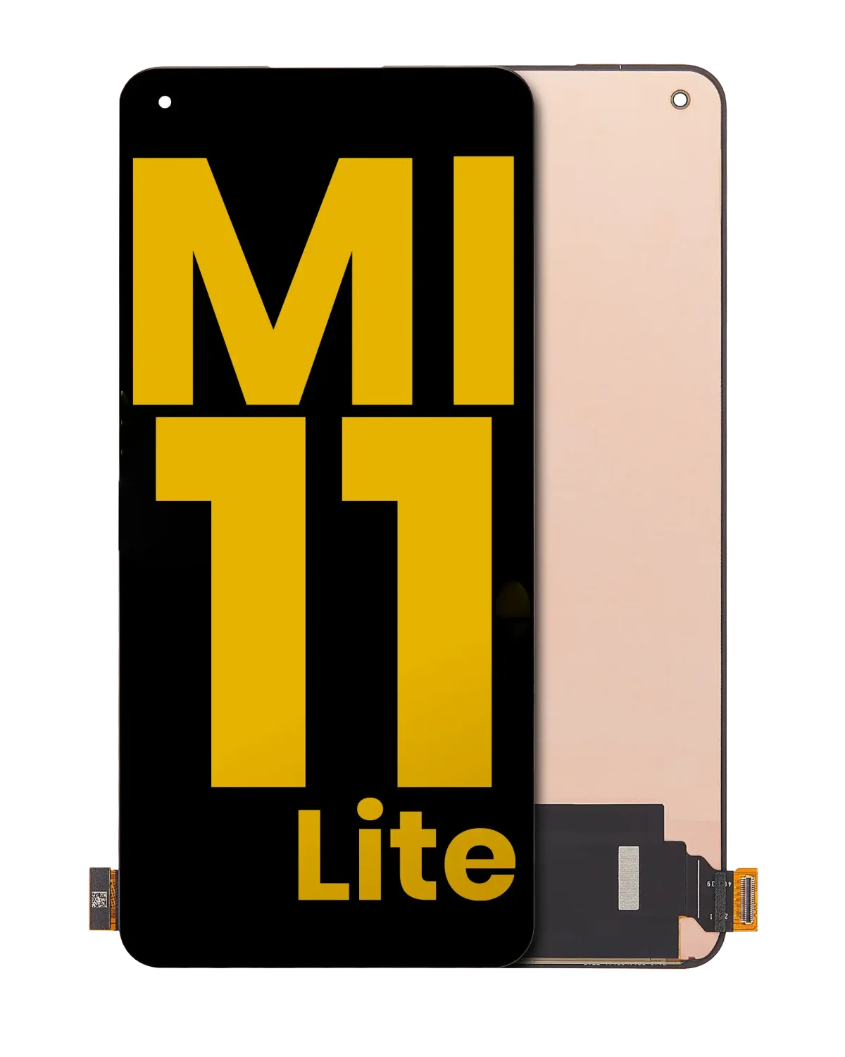 Xiaomi Mi 11 İle Uyumlu Ekran Dokunmatik Çerçevesiz  (Amoled Ekran - Tüm Renkler Uyumlu)