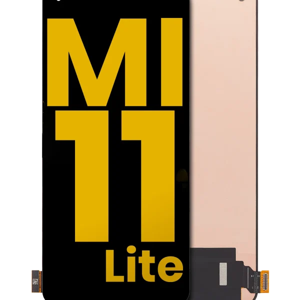 Xiaomi Mi 11 İle Uyumlu Ekran Dokunmatik Çerçevesiz  (Amoled Ekran - Tüm Renkler Uyumlu)