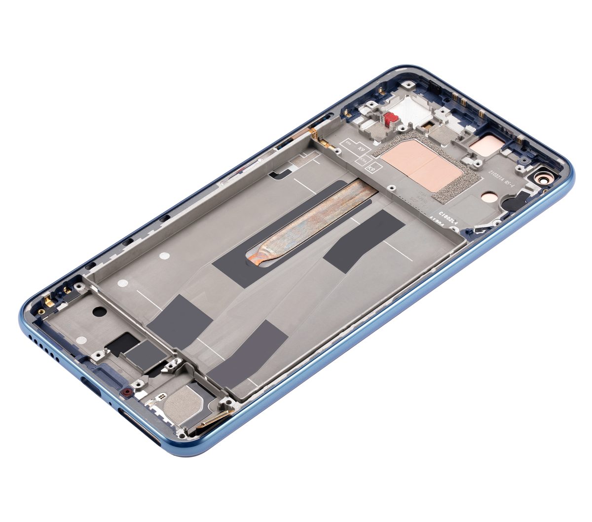 Xiaomi Mi 11 Lite 5G İle Uyumlu Ekran Dokunmatik Çerçeveli   (Amoled Ekran - Sakız Mavisi) - Görsel 5