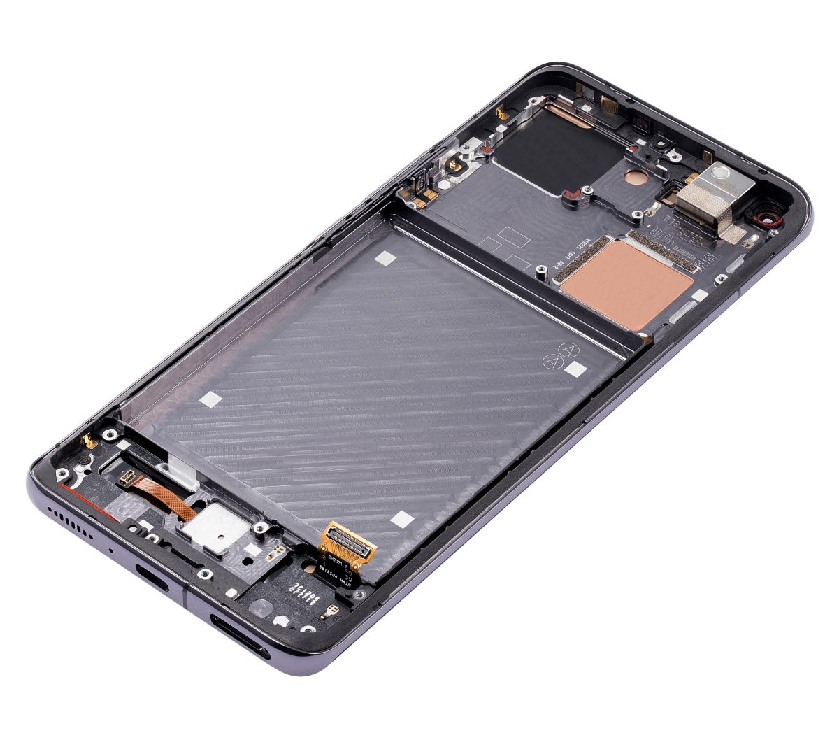 Xiaomi Mi 11 Pro İle Uyumlu Ekran Dokunmatik Çerçeveli   (Amoled Ekran - Siyah) - Görsel 5
