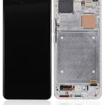 Xiaomi Mi 11 Ultra İle Uyumlu Ekran Dokunmatik Çerçeveli   (Amoled Ekran - Seramik Beyaz)