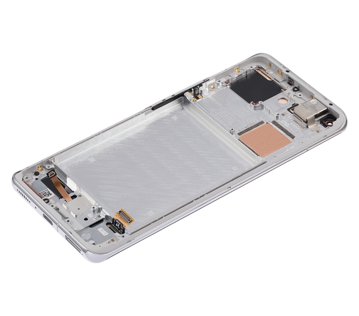 Xiaomi Mi 11 Ultra İle Uyumlu Ekran Dokunmatik Çerçeveli   (Amoled Ekran - Seramik Beyaz) - Görsel 5