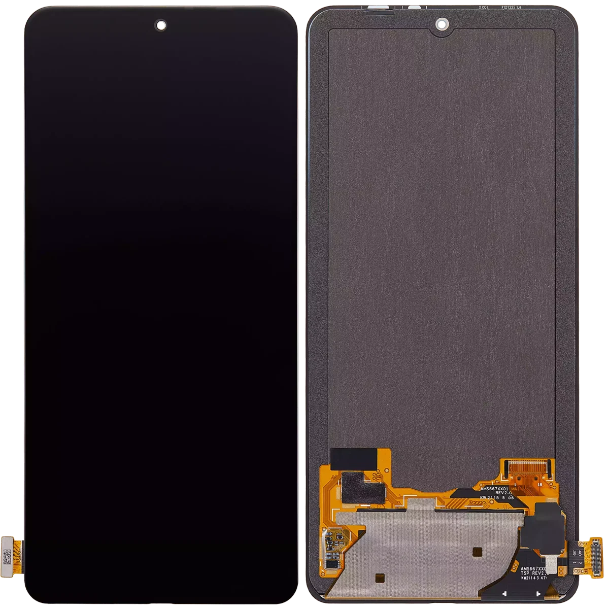 Xiaomi Mi 11X İle Uyumlu Ekran Dokunmatik Çerçevesiz (Amoled Ekran - Tüm Renkler Uyumlu)