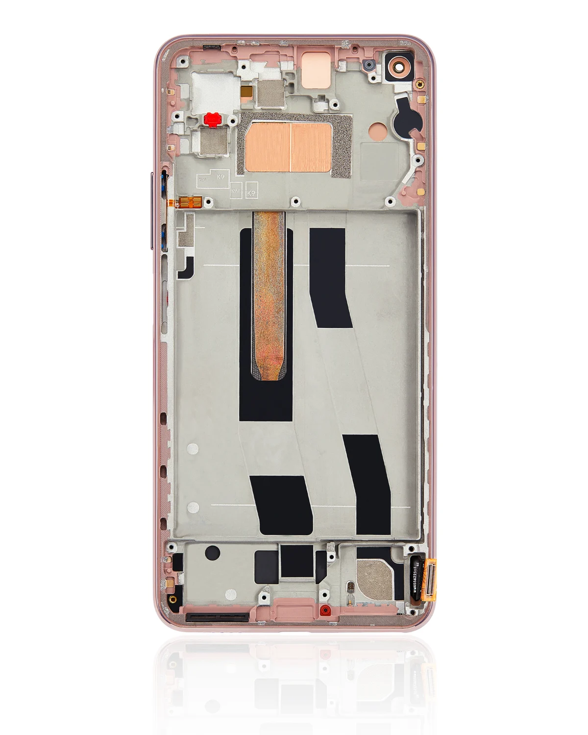 Xiaomi Mi 11i İle Uyumlu Ekran Dokunmatik Çerçeveli (Amoled Ekran - Şeftali Pembesi) - Görsel 3