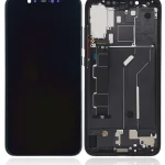 Xiaomi Mi 8 İle Uyumlu Aftermarket Plus) (Siyah)  Çerçeveli
