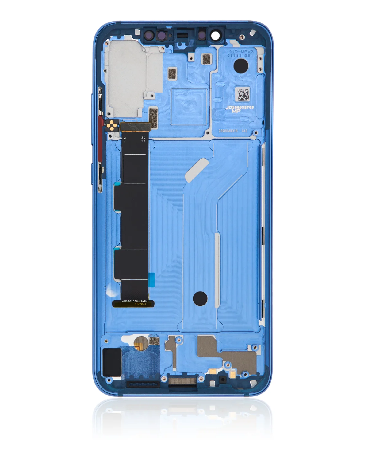 Xiaomi Mi 8 İle Uyumlu Ekran Dokunmatik Amoled Ekran (Mavi)  Çerçeveli - Görsel 3