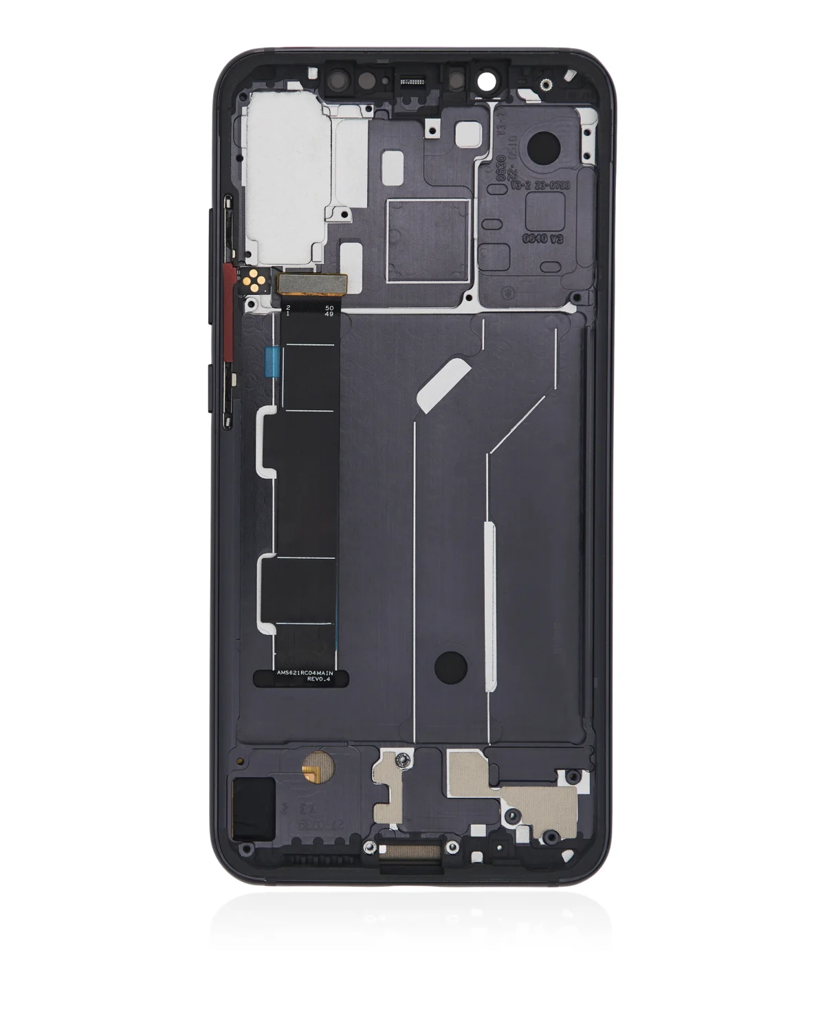 Xiaomi Mi 8 İle Uyumlu Ekran Dokunmatik Amoled Ekran (Siyah)  Çerçeveli - Görsel 3