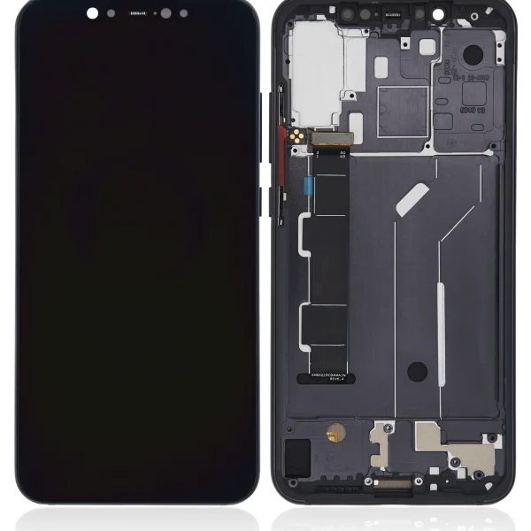 Xiaomi Mi 8 İle Uyumlu Ekran Dokunmatik Amoled Ekran (Siyah)  Çerçeveli