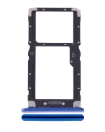 Xiaomi Mi 8 Lite İle Uyumlu Çift Sim Kart Tepsisi (Aurora Blue) - Görsel 3