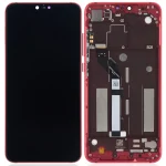 Xiaomi Mi 8 Lite İle Uyumlu Ekran Dokunmatik Çerçeveli (Orijinal - Alacakaranlık Altını)