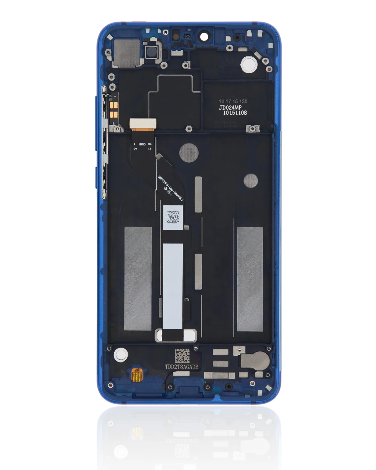 Xiaomi Mi 8 Lite İle Uyumlu Ekran Dokunmatik Çerçeveli (Orijinal - Aurora Blue) - Görsel 3