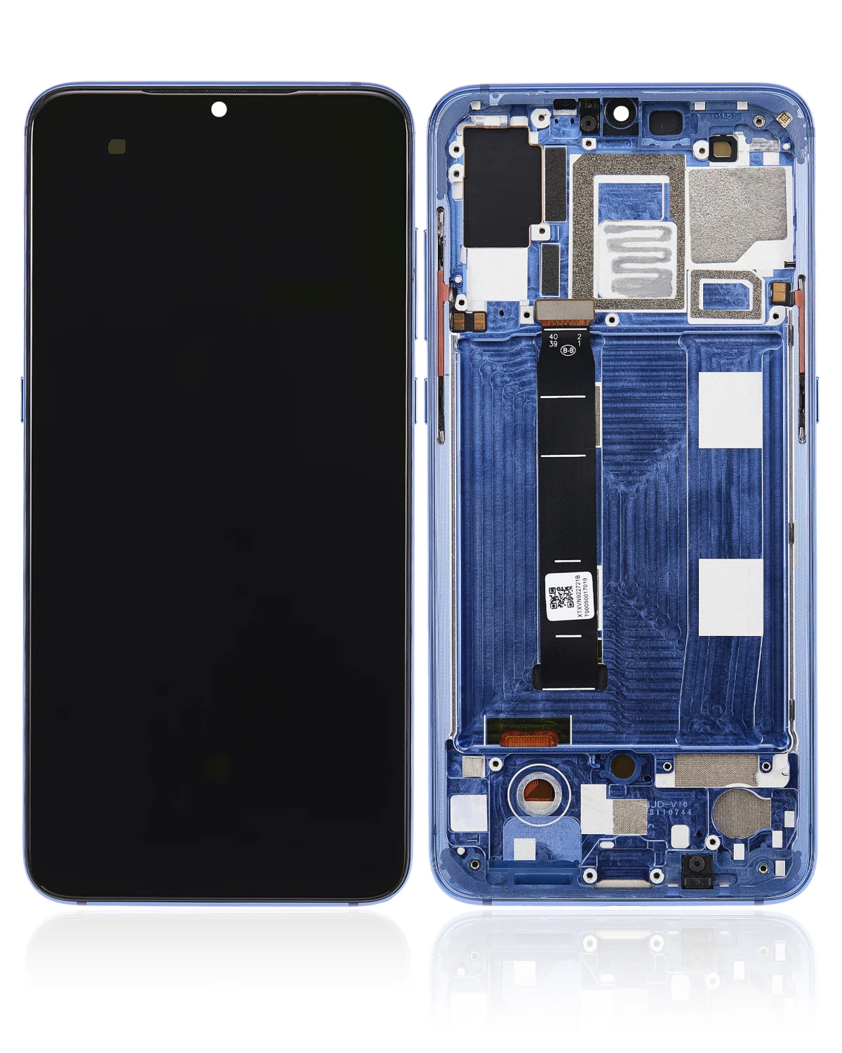 Xiaomi Mi 9 İle Uyumlu Ekran Dokunmatik Çerçeveli   (Aftermarket Plus - Okyanus Mavisi)