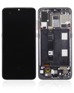 Xiaomi Mi 9 İle Uyumlu Ekran Dokunmatik Çerçeveli   (Aftermarket Plus - Piyano Siyahı)