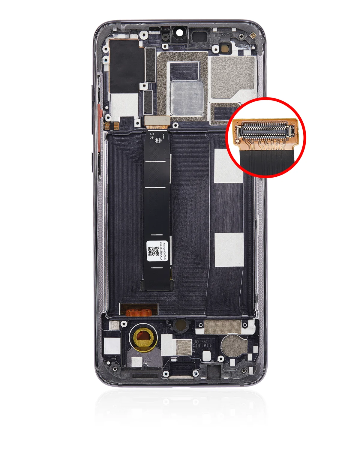 Xiaomi Mi 9 İle Uyumlu Ekran Dokunmatik Çerçeveli   (Aftermarket Plus - Piyano Siyahı) - Görsel 3